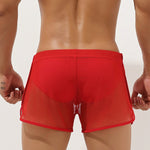 Men’s Sexy See Through Mesh Boxer Shorts