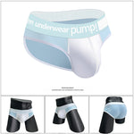 2 Pack Men's Middle-Rise Cotton Sexy Briefs