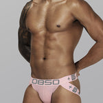 3 Pack Men's Low Rise Athletic Cup Breathable High Elastic Jockstraps