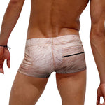 Men's Sexy Trendy Back Pocket Swim Trunks