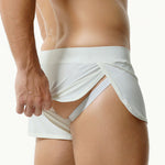 Men's Breathable Mesh Boxer Shorts With Separate Pouch