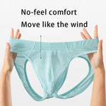 3 Pack Men's Sexy Mesh Transparent Big Pouch Jockstrap