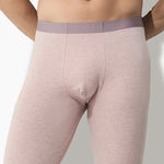 Seamless 2-in-1 Colored Cotton Men's Thermal Bottoms