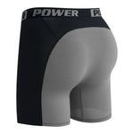 4 Pack Men's Mid-Rise Color Block Mesh Breathable Boxer Briefs
