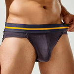 Sexy Spliced Color Briefs For Men