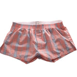 Men’s Vent Classic Plaid Cotton Boxers With Fly