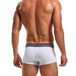 3 Pack Men's Solid Color Odor-Resistant Soft Supportive Pouch Trunks