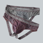 2 Pack Men's Moisture-Wicking Ultra-Soft Zero-Irritation Cooling Airflow Jockstrap