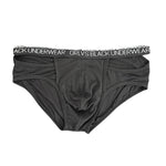 2 Pack Men's U-Pouch Double-Layer Modal Sports Low-Rise Briefs