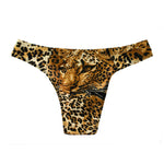 3 Pack Men's Sexy & Bold Animal Print Low-Rise Breathable Briefs
