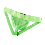 2 Pack Men's Feather-Soft Texture Breathable Sexy U-Pouch Lifting Effect Jockstraps