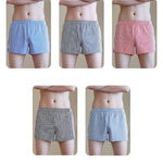 4 Pack Men's Side Slit Design Mid-Rise & Comfortable Home Shorts