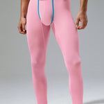 Men's Sport Long Johns With Large Pouch