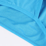 3 Pack Men's Low-Rise Sexy Hollow-Out Bikinis