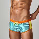 Men's Seamless Quick-Dry High Stretch Swim Shorts & Trunks