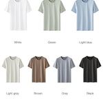 Men's Casual Anti-Bacterial Versatile Round-Neck T-Shirt