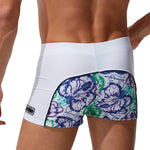 Men's Comfy Waistband Stay-Put Fit Bold Prints Swim Shorts & Trunks
