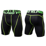 Men's Workout Ready Stretch Fit Tagless & Seamless Sporty Cut Activewear Tops & Tights