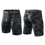 Men's Workout Ready Stretch Fit Tagless & Seamless Sporty Cut Activewear Tops & Tights