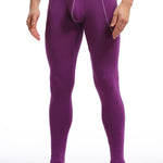 Men's Thermal Pants Bamboo Fiber Casual Thermal Pants