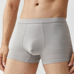 3 Pack Men's Striped Trunks for Ultimate Comfort