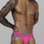 3 Pack Men's Low Rise Athletic Cup Breathable High Elastic Jockstraps