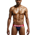 2 Pack Men's Low-Rise Sexy Ice Silk Seamless Comfort Anti-Odor Jockstrap