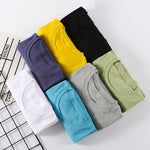 Men's Full Coverage Solid Color Ultra-Soft Cotton Comfortable Smooth Thermal Sets