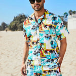 Men’s Beach Summer Holiday Patterned Sets