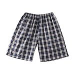 2 Pack Men's Mid-Rise & Loose Fit Plaid Cotton Lounge Pants