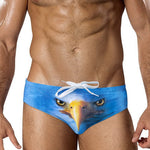 Men's Low-Rise Stylish Animal Print Swim Briefs