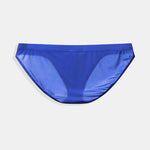 Men's Low Waist Ice Silk Transparent Seamless Bikini