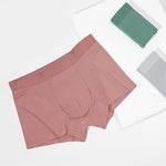 3 Pack Men's 3D Pouch Seamless Modal Trunks
