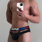 2 Pack Men’s Sexy Low-rise Garter Briefs