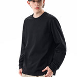 Outdoor Long-Sleeve Sweat-Wicking Quick-Dry Simple Loose Unisex Sports Top