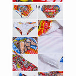 Men's Bold Prints Full Coverage Eco-Friendly Swim Trunks