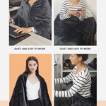 Electric Blanket for Outdoor Camping, Office Heating, Warm Heating Throw