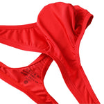 3 Pack Men's Large Enhancing Pouch & Solid Color Low-Rise Thongs