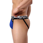 3 Pack Men's Skin-Friendly Lightweight & Airy Large Pouch Chafe-Free Jockstrap