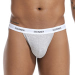 3 Pack Men's Sporty Comfy Waistband Briefs