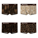3 Pack Men's Antibacterial Mid-Rise Trunks
