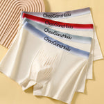 4 Pack Men's Comfy Waistband Anti-Chafing Stay-Put Fit Trunks