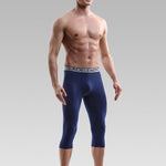2 Pack Men's Anti-Chafing Workout Quick-Dry & Breathable Activewear Tights