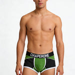 3 Pack Men's Color Block Cotton-Mesh Breathable & Trendy Trunks