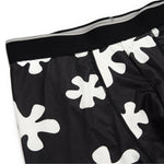 2 Pack Men's Printed High-Stretch Relaxed Fit Sport Activewear Tights