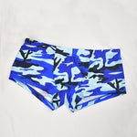 4-pack Men's Low-rise U-pouch Camouflage Boxer Briefs