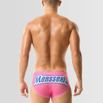 Men's Low-Rise Supportive Fit Quick-Dry Full Coverage Swim Briefs
