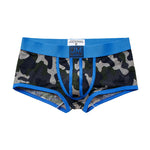 2 Pack Men's Camouflage Print Mesh Supportive Fit Touch-Free Soft-Touch Trunks