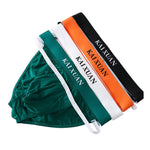 3 Pack Men's Sexy High-Cut 3D U-Pouch & Breathable Bikini
