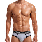 Men’s Spliced Color Pouch Briefs